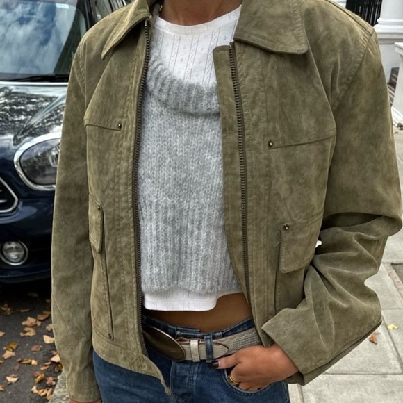 🐑 NWT Free People Dream Maker Vest Light Heather Grey | Sz Small | Alpaca Blend - Picture 11 of 11